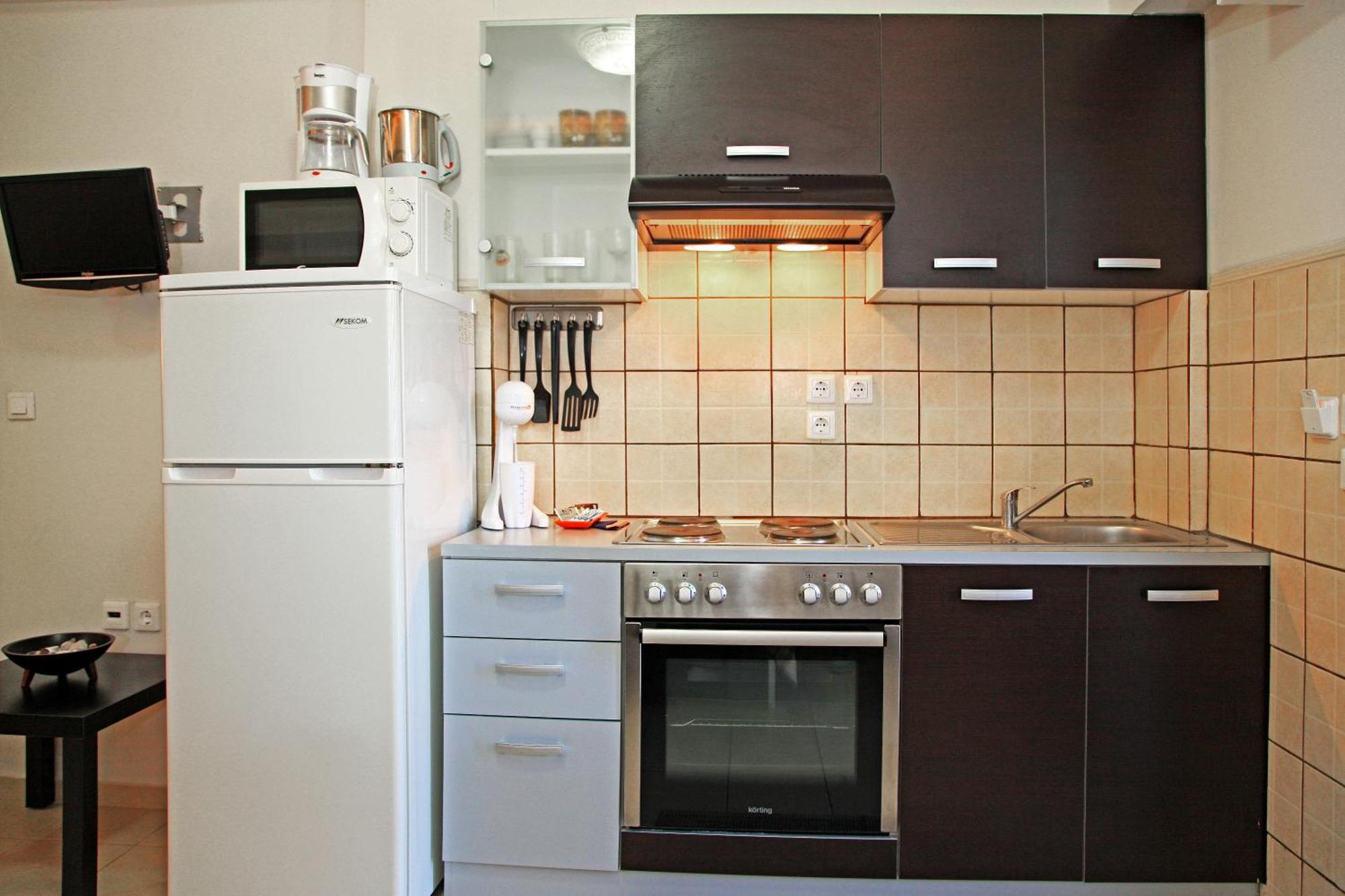 Dionysus Apartments & Suites Ierissós Pokoj fotografie